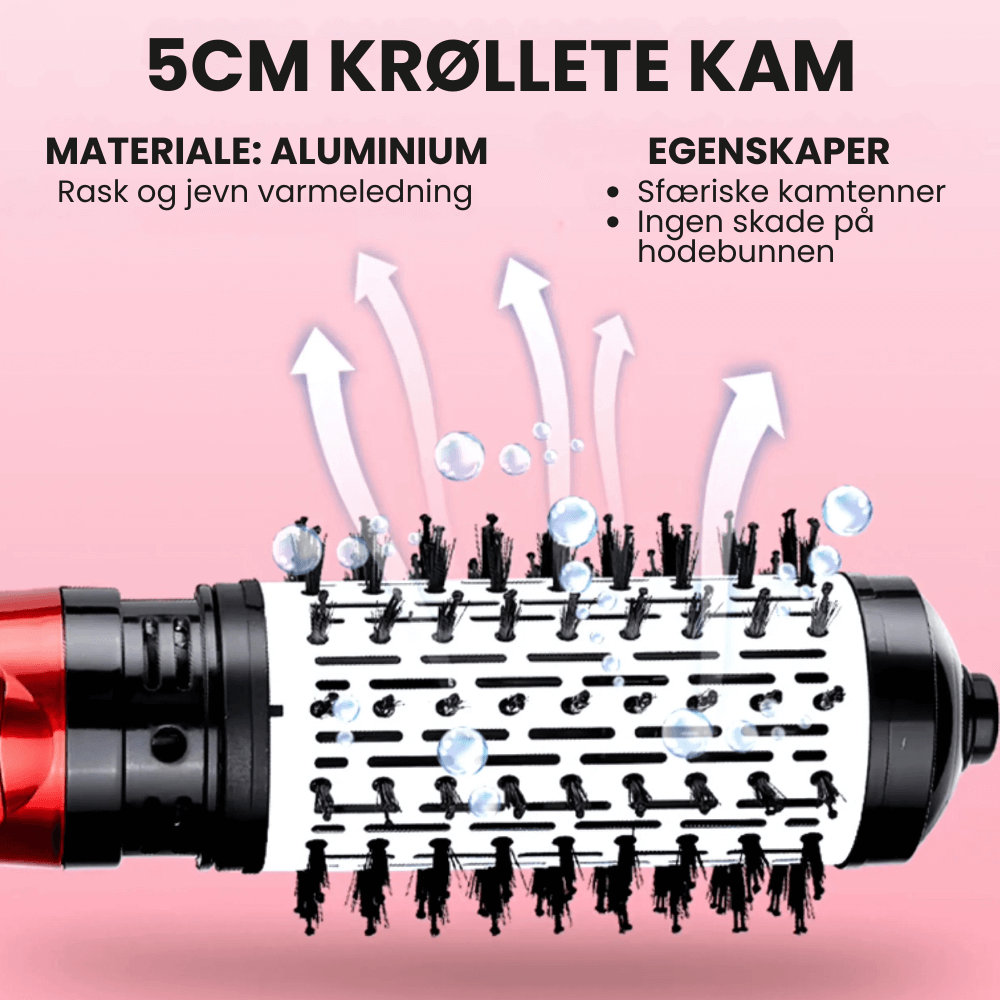 AirStyler™ Pro - 2-i-1 Ionisk Roterende Hårstyler