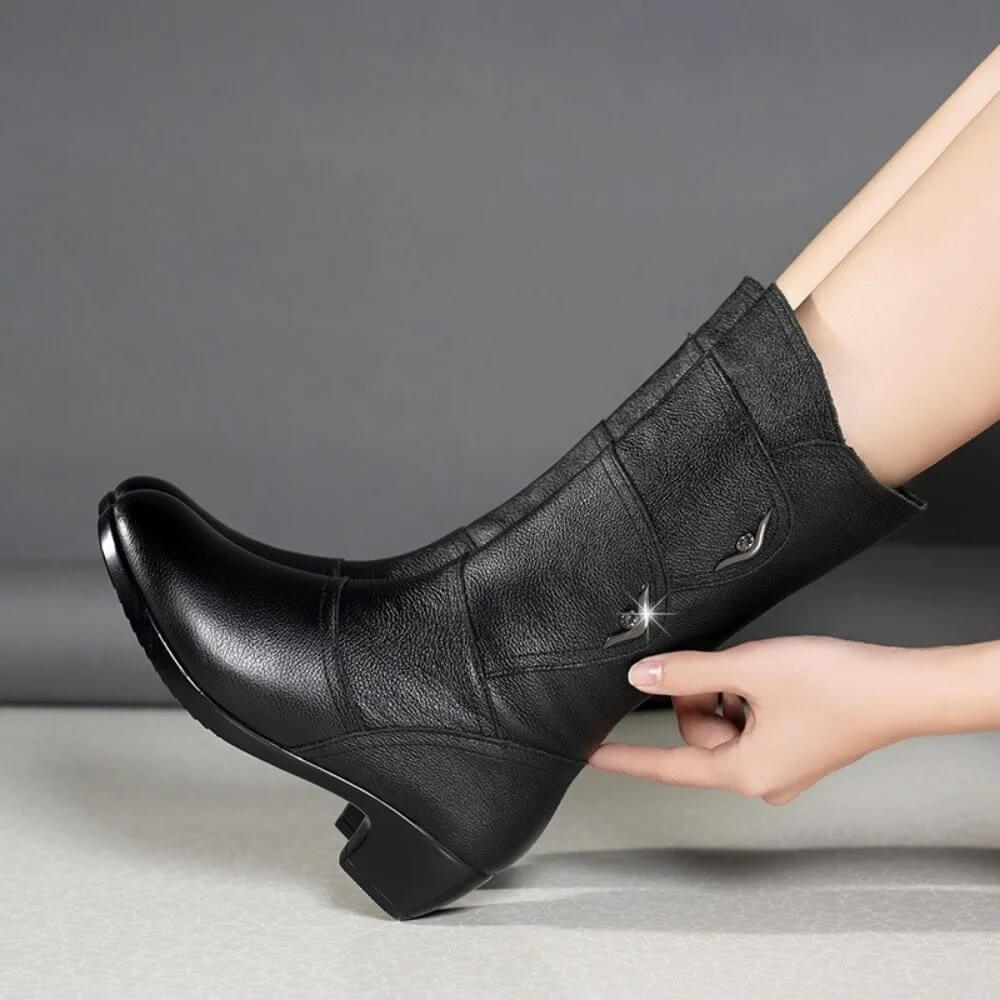 Elena™ - Dameboots med varm fôring for de kalde dagene!