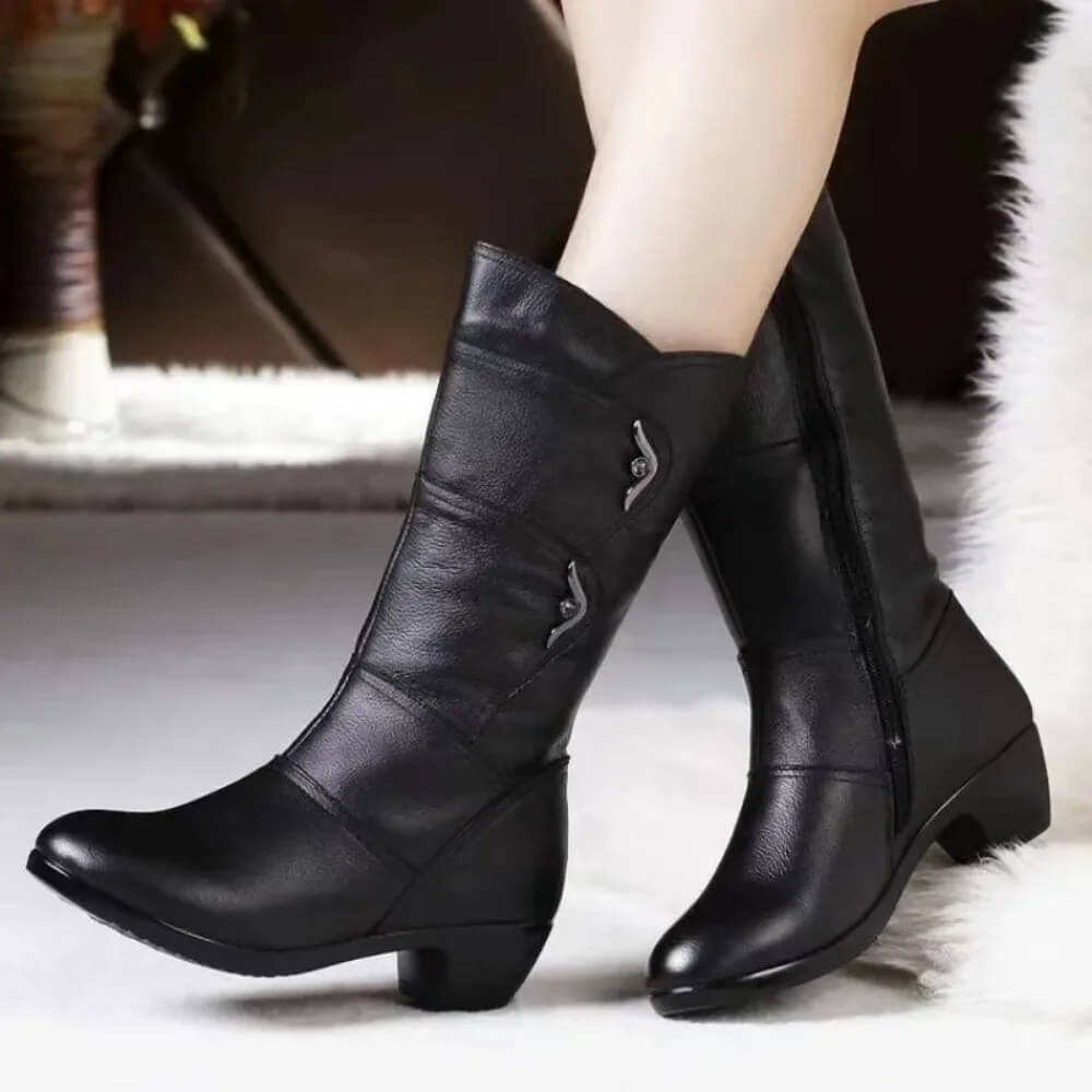 Elena™ - Dameboots med varm fôring for de kalde dagene!