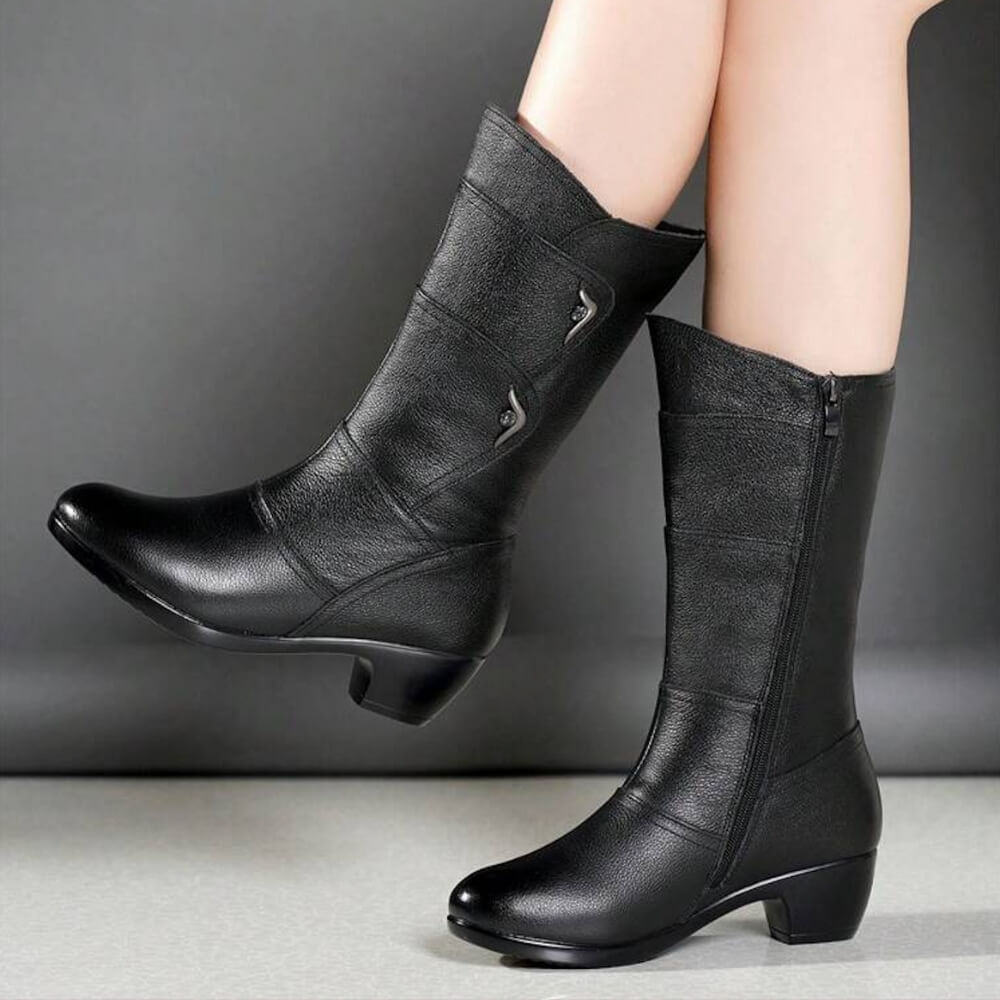 Elena™ - Dameboots med varm fôring for de kalde dagene!