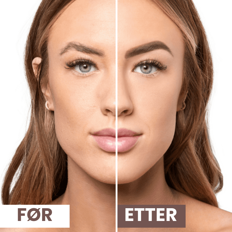 FleekStamp™ - Øyenbrynsstempelsett + 10 Sjablonger & 2 Øyenbrynsbørster (1+1 GRATIS)