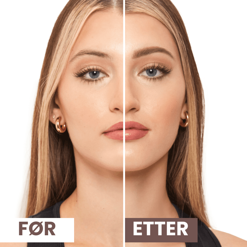 FleekStamp™ - Øyenbrynsstempelsett + 10 Sjablonger & 2 Øyenbrynsbørster (1+1 GRATIS)