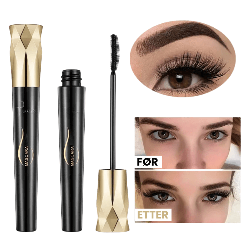 Lashura™ - Vanntett og Smudgeproof 4D Mascara (1+1 Gratis)