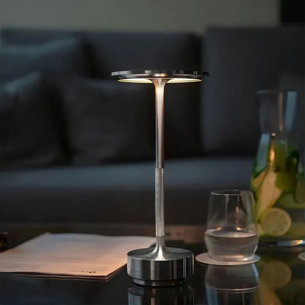 Norva Bordlampe - Trådløs og Oppladbar (1+1 Gratis)