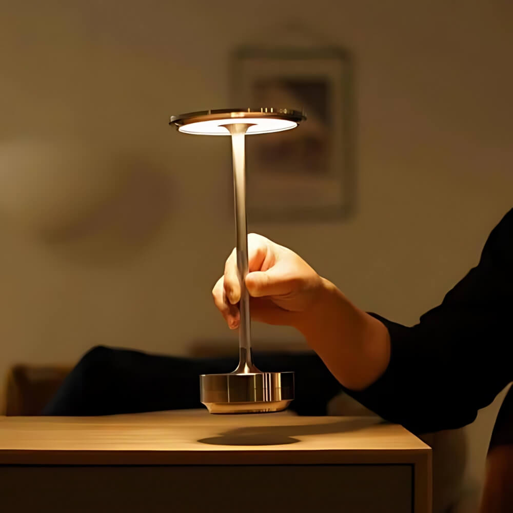 Norva Bordlampe - Trådløs og Oppladbar (1+1 Gratis)