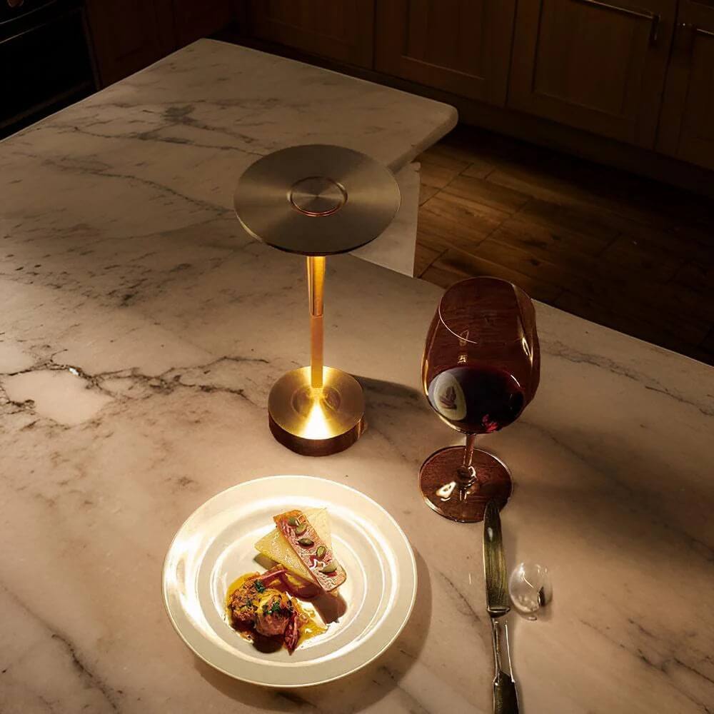 Norva Bordlampe - Trådløs og Oppladbar (1+1 Gratis)