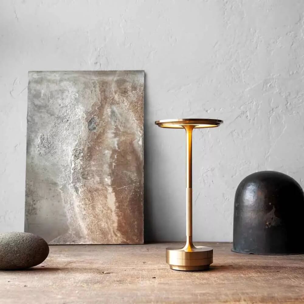 Norva Bordlampe - Trådløs og Oppladbar (1+1 Gratis)