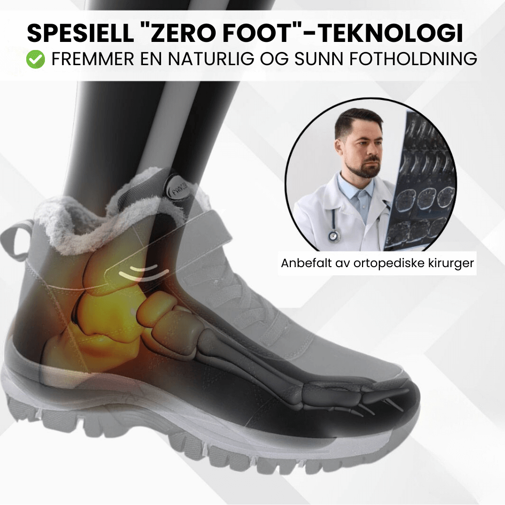 OrthoWalk™ - Ergonomisk og smertelindrende støttestøvel