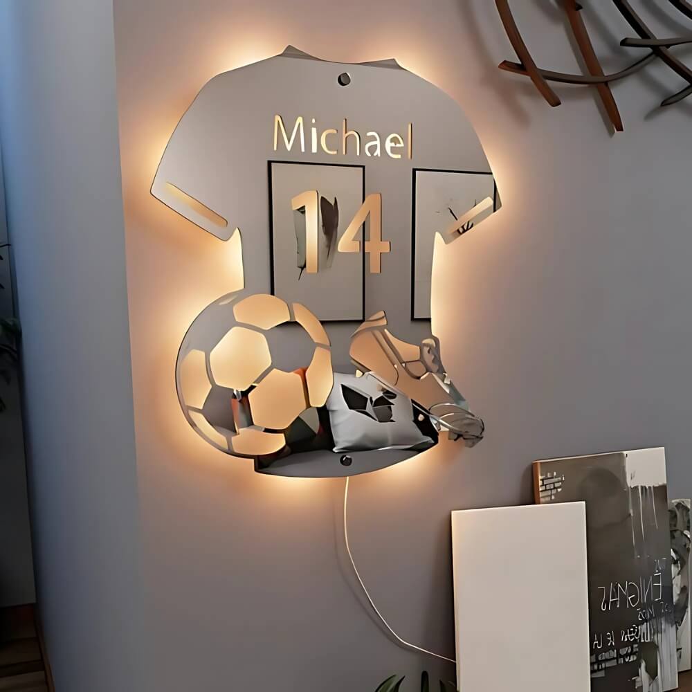 SoccerMirror™ - Personlig LED-speil