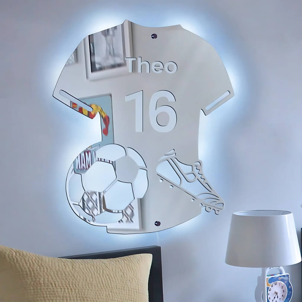 SoccerMirror™ - Personlig LED-speil