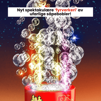 BubbleBoom™ - Fyrverkeriboblemaskin