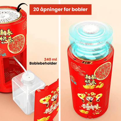 BubbleBoom™ - Fyrverkeriboblemaskin