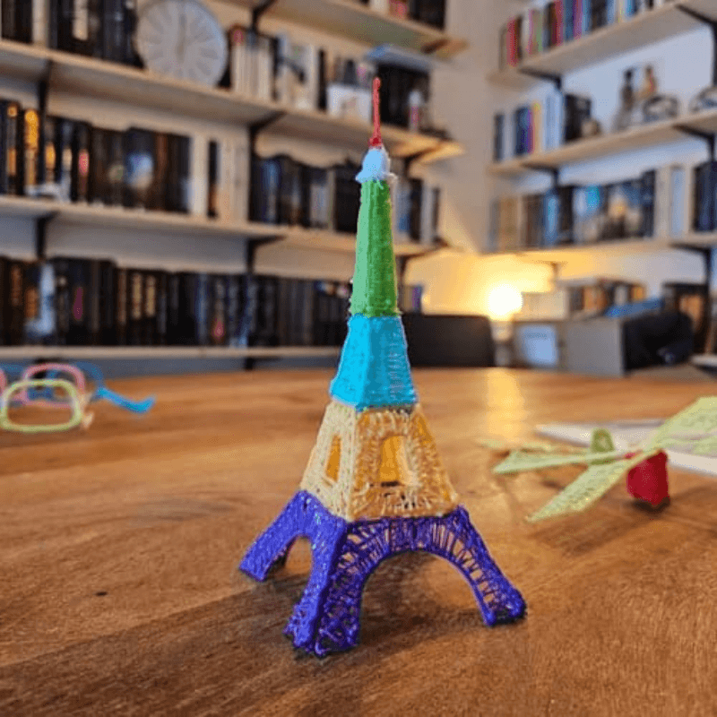 CraftyPen™ - 3D Penn Startpakke - 100M Filament - 10 Farger